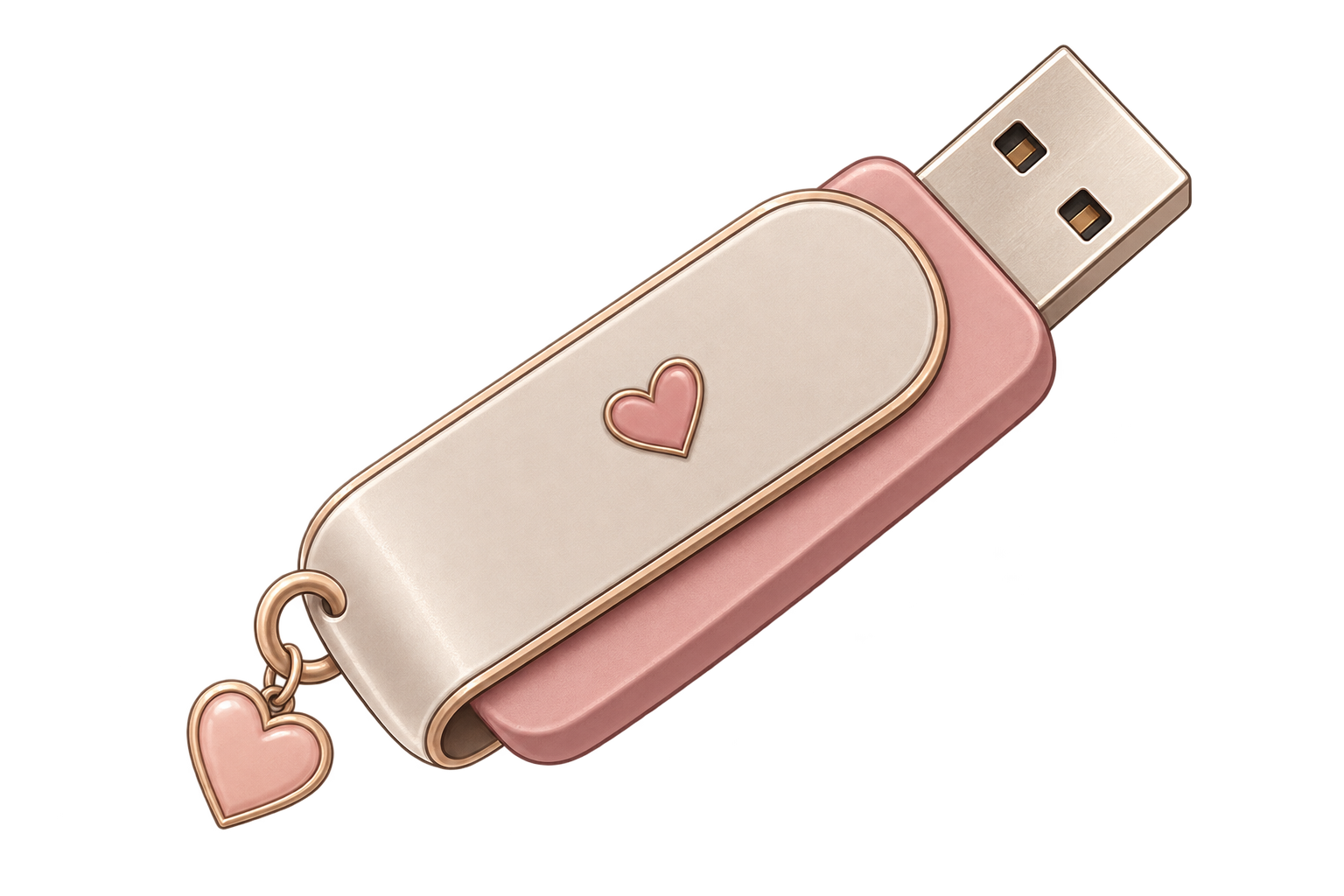 USB drive used to deliver completed organized digital files